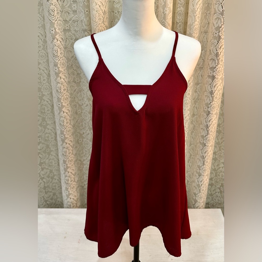 Adrienne Top Size: Small Color:Maroon